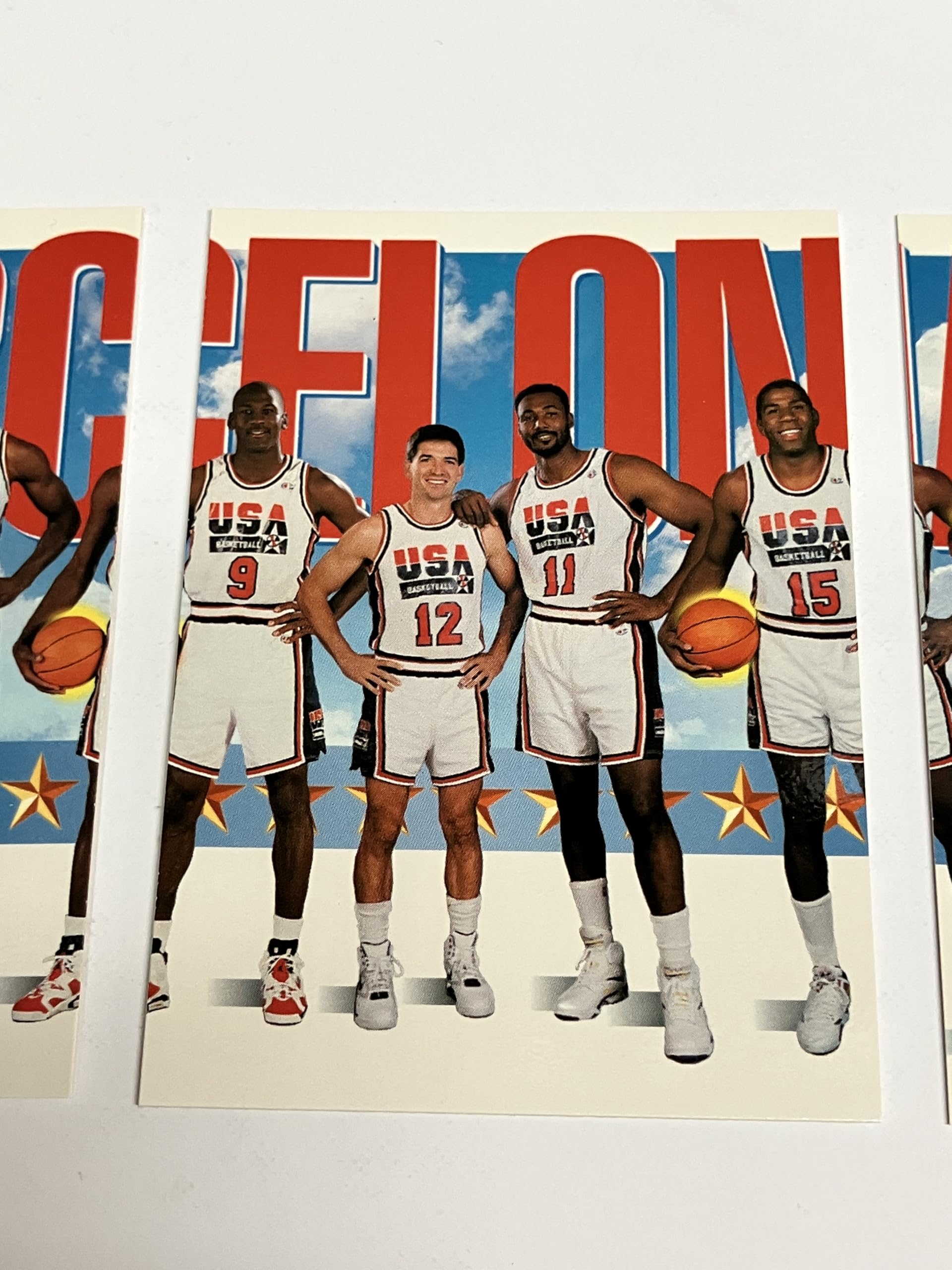 Amazon.com: 1992 Skybox USA DREAM TEAM Michael Jordan